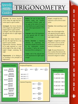 Trigonometry - ebook